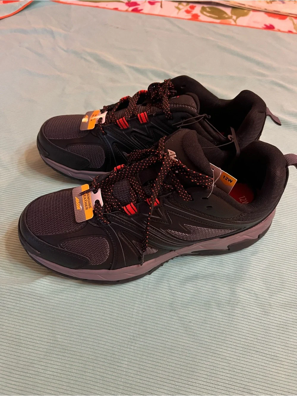 Avia Black with Red Accent Athletic Shoes Size 12